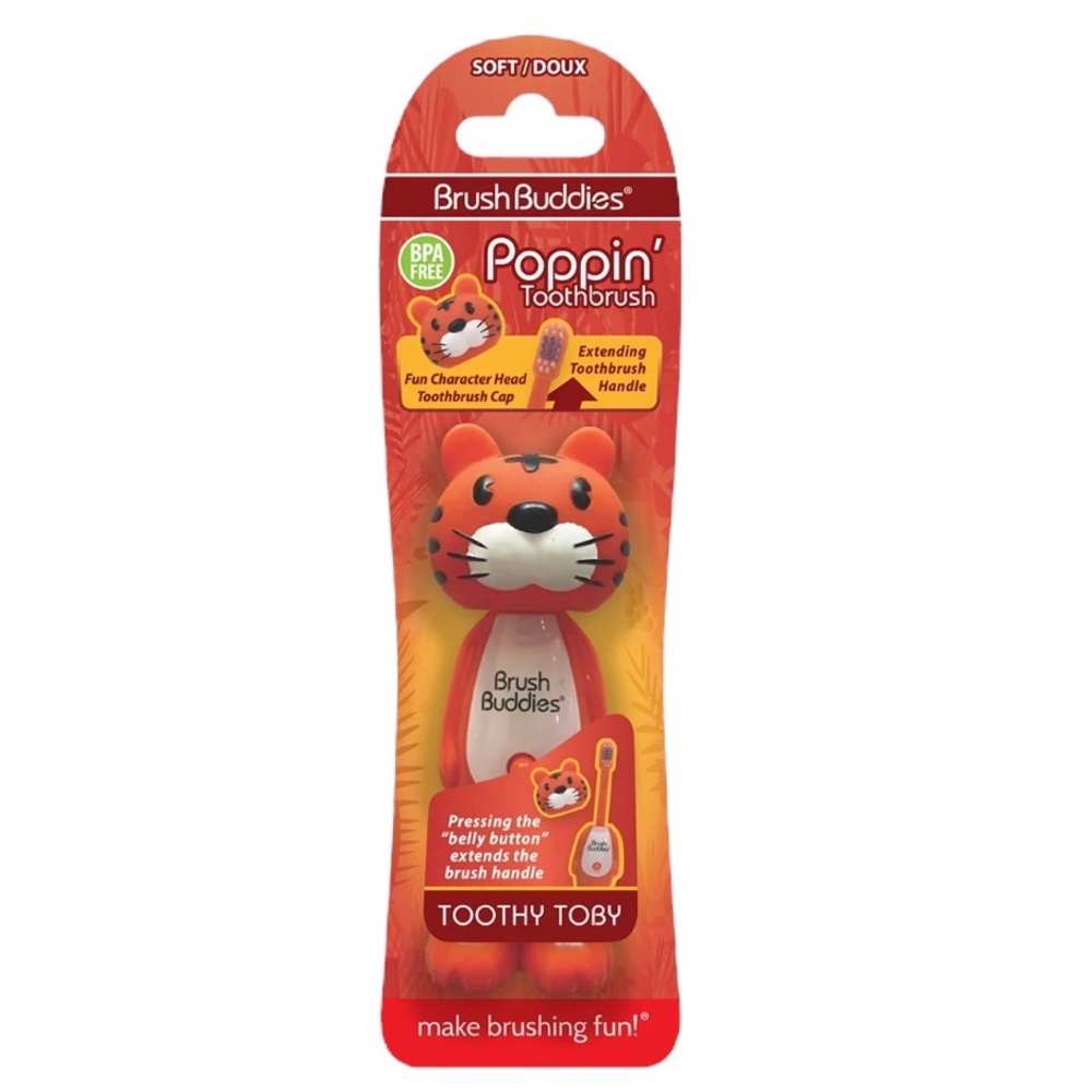 Poppin' Toothy Toby (Tiger) Toothbrush